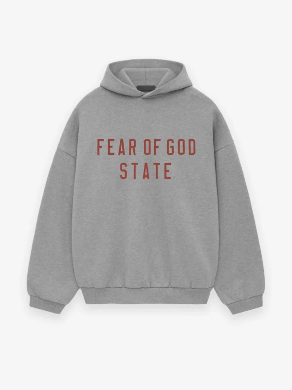 Essentials Grey Fear Of God Hoodie