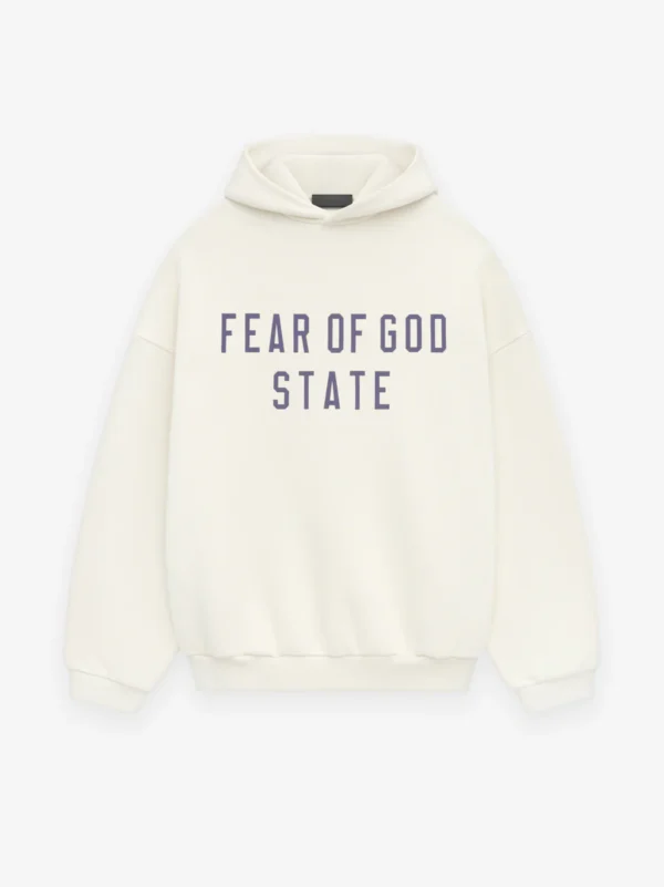 Essentials Fear of God Long Sleeve Cream Hoodie