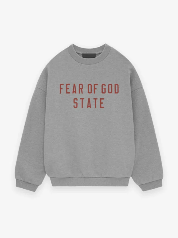 Essentials Grey Fear Of God Sweater