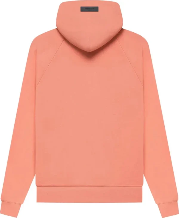 Fear Of God Essentials SS22 Pink Pullover Hoodie, stylish